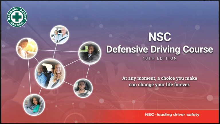 NSC Defensive Driving 8/6 Hours Course
